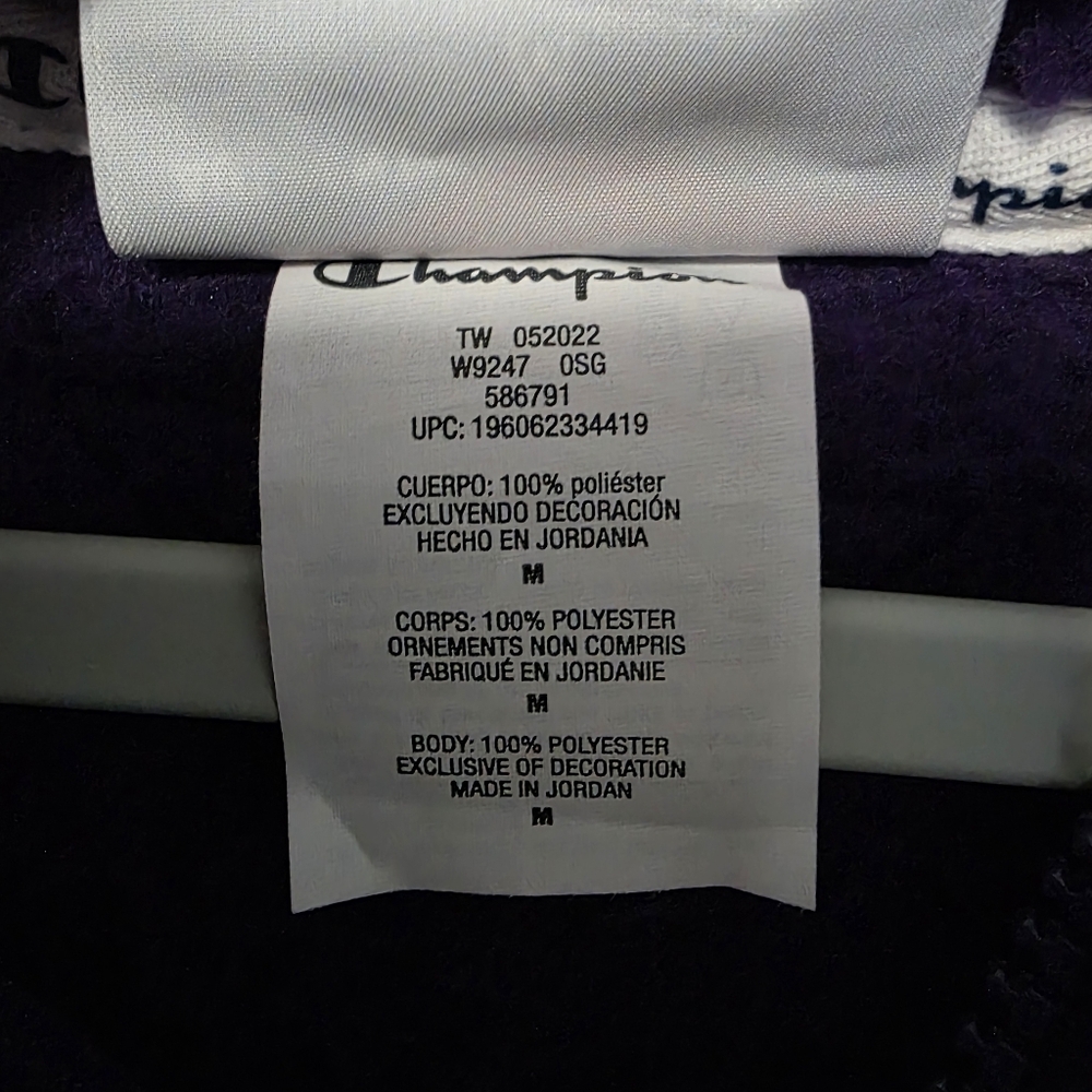 Champion Purple Sweater - Picture 7 of 10